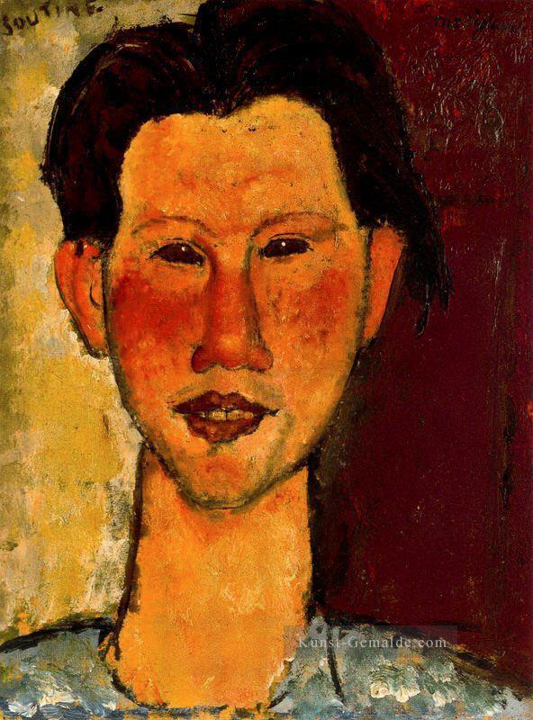 Porträt von Chaim Soutine 1915 Amedeo Modigliani Ölgemälde